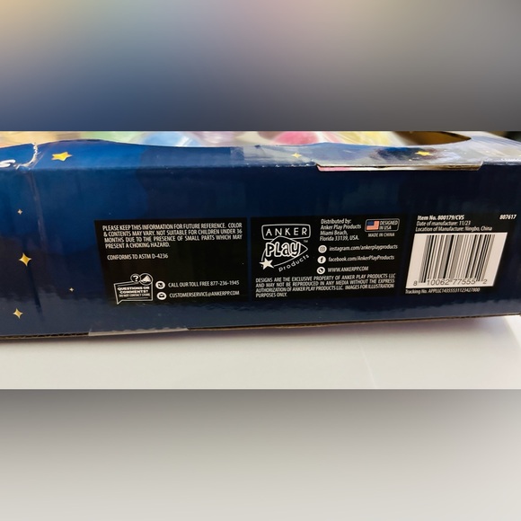 New Solar System Outdoor Chalk Set 8 Planets and Pluto Anker Play Non-toxic - Picture 3 of 16